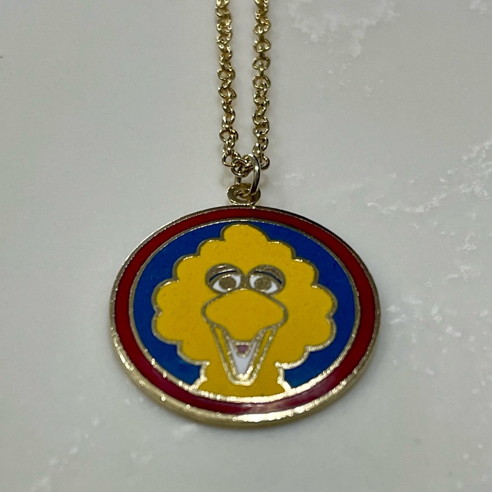 Kids Big Bird Pendant Necklace